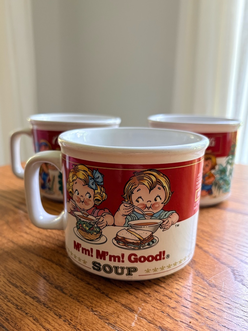 Vintage (1997) set of 3 Campbell’s Soup Mugs by Westwood - Picture 12 of 16